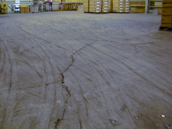 事務所の床をリニューアル