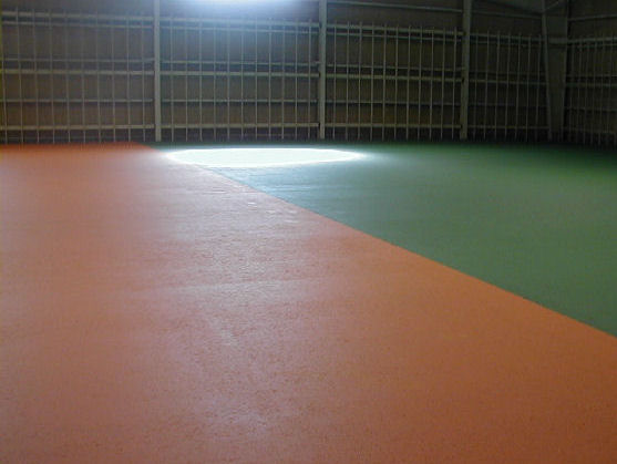 倉庫コンクリート床 リニューアル工事